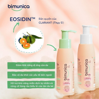 Combo Dung Dịch Vệ Sinh Mẹ & Bé Gái BIMUNICA từ 0+ - Tăng Miễn Dịch, Cân Bằng pH