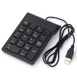 Bàn Phím Số Rời R8-1810 Cổng USB Dùng Cho PC, Laptop- bàn phím 18 số rời máy tính, laptop ( có dây)