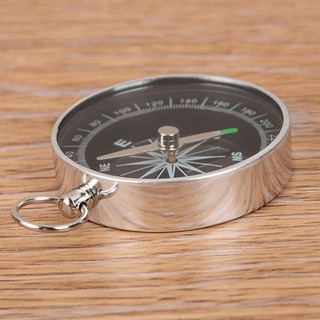 (freeship) La bàn thân inox 60mm xác định hướng trong xây dựng, phong thủy, La bàn đi phượt, leo núi
