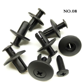 (freeship) Bộ 50 Ốc Vít Nhựa / đinh tán Phụ Tùng Xe Ô Tô 8mm / chốt vít nở 8 ly