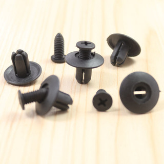 (freeship) Bộ 50 Ốc Vít Nhựa / đinh tán Phụ Tùng Xe Ô Tô 8mm / chốt vít nở 8 ly