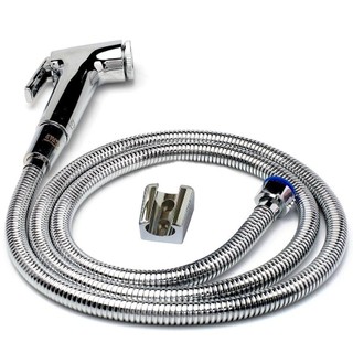 (freeship) Bộ vòi xịt vệ sinh + dây sen 1.5m bộ vòi xịt tolet kèm giá treo và ốc vít , bộ vòi sen