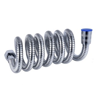(freeship) Dây vòi sen nhà tắm INOX 304 1.5M chịu nước nóng 90 độ C, loại inox 304