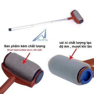 Con Lăn Sơn Thông Minh Có Bình Chứa – Cán Dài 1m – Lăn Mịn Đều, Không Văng Bẩn, Vệ Sinh, Tiết Kiệm