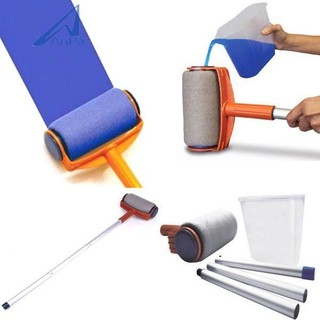 Con Lăn Sơn Thông Minh Có Bình Chứa – Cán Dài 1m – Lăn Mịn Đều, Không Văng Bẩn, Vệ Sinh, Tiết Kiệm