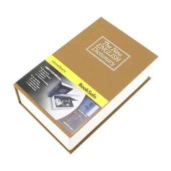 Két sắt mini cở lớn cuốn sách từ điển dùng chìa 18cm x 12cm x 5cm - Két sắt bảo mật hình quyển sách