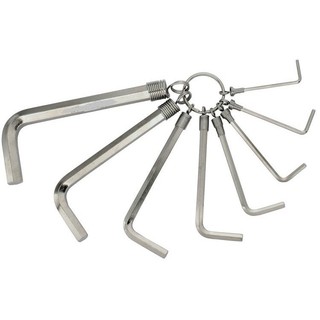 (freeship) Bộ 8 cây khóa mở ốc vít lục giác-Bộ 8 cây Lục Giác, kết hợp móc khóa tiện lợi
