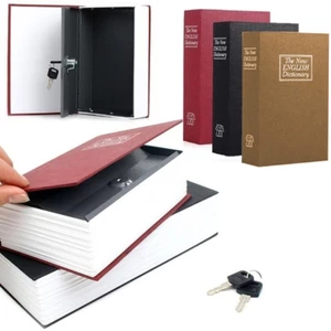 KÉT SẮT HÌNH QUYỂN SÁCH TỪ ĐIỂN 2 lớp xinh xắn 18cm/ 12cm - Két sắt bảo mật hình quyển sách