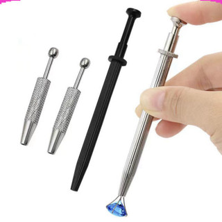 Bút gắp chip điện tử BGA chống trượt, Nhíp gắp đá quý kim cương 4 ngạnh