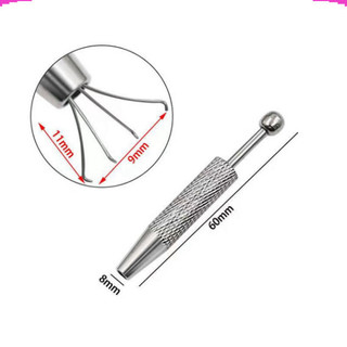 Bút gắp chip điện tử BGA chống trượt, Nhíp gắp đá quý kim cương 4 ngạnh