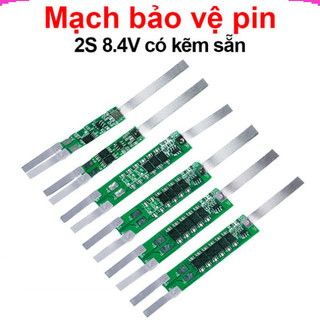 [Giá sỉ] Mạch bảo vệ pin Lithium 2S 8.4V có kẽm hàn sẵn