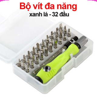 Bộ vít đa năng xanh lá 32 đầu