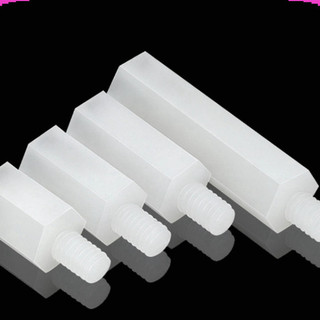 [Giá sỉ] (50C)  Trụ nhựa trắng Đực - Cái M3