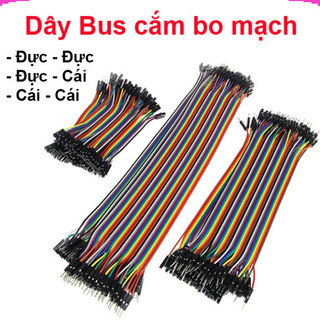 Dây bus 2.54 đủ màu 10 - 40cm ( 40 sợi 1 bus)