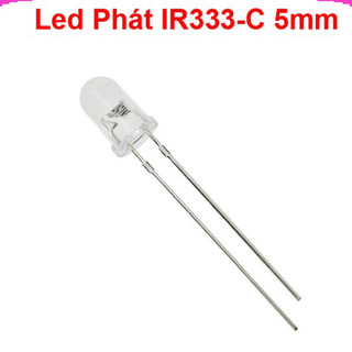 [Giá sỉ] (20C) Led thu phát hồng ngoại 5mm, LED Thu PT334B, LED Phát IR333C