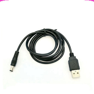 [Giá sỉ] (5C) Dây cáp, dây sạc chuyển USB 5V ra DC 5.5*2.1mm