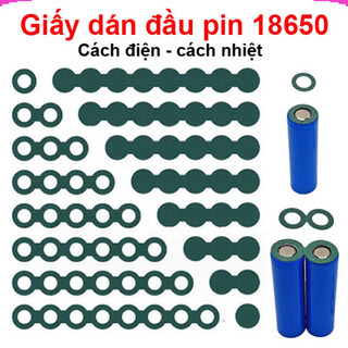 [Giá sỉ] (100C) giấy dán cách điện, cách nhiệt đầu pin 18650