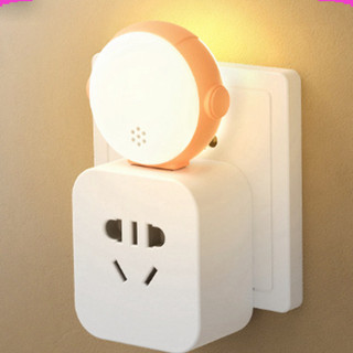 Đèn led bằng giọng nói, đèn mini đọc sách, đèn ngủ, bảo vệ mắt cắm cổng USB tiện dụng