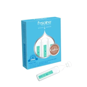 Fysoline Hypertonic Solution - Hỗ trợ giảm ngạt mũi, viêm mũi cho từ trẻ sơ sinh - Hộp 5 Ống x 5ml