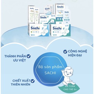 Gạc rơ lưỡi Sachi thành phần tự nhiên, làm sạch, kháng khuẩn bảo vệ nướu răng miệng cho bé - Hộp 10 gói/Hộp 30 gói
