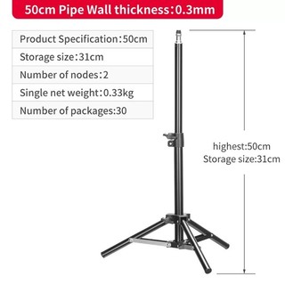 Giá đỡ điện thoại tripod để bàn 55cm  Điều Chỉnh Hỗ Trợ Quay Video RABBI