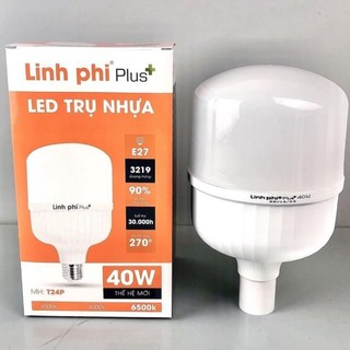 Bóng đèn LED 50/40/30/20/10/5w siêu sáng tiết kiệm điện, LED BULB trụ LINH PHI chống nước BẢO HÀNH đổi mới 6 tháng RABBI