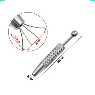 Bút gắp chip điện tử BGA chống trượt, Nhíp gắp đá quý kim cương 4 ngạnh