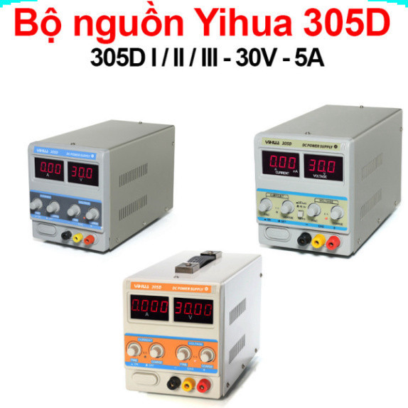 Bộ nguồn cao cấp Yihua DC 30V 5A 305D | Shopee Việt Nam