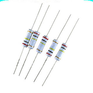 [Ưu đãi] (100 cái) Điện trở cắm 1W 4 vòng màu ±5% - giá trị 25KR đến 4.7MR
