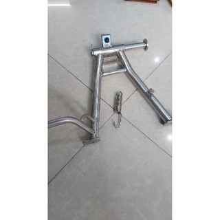 DIAMOND - Combo Chống đứng + nghiêng - Inox 304 các dòng xe Dr, Fuled, Vario, Wave, Ex10, Ex11...