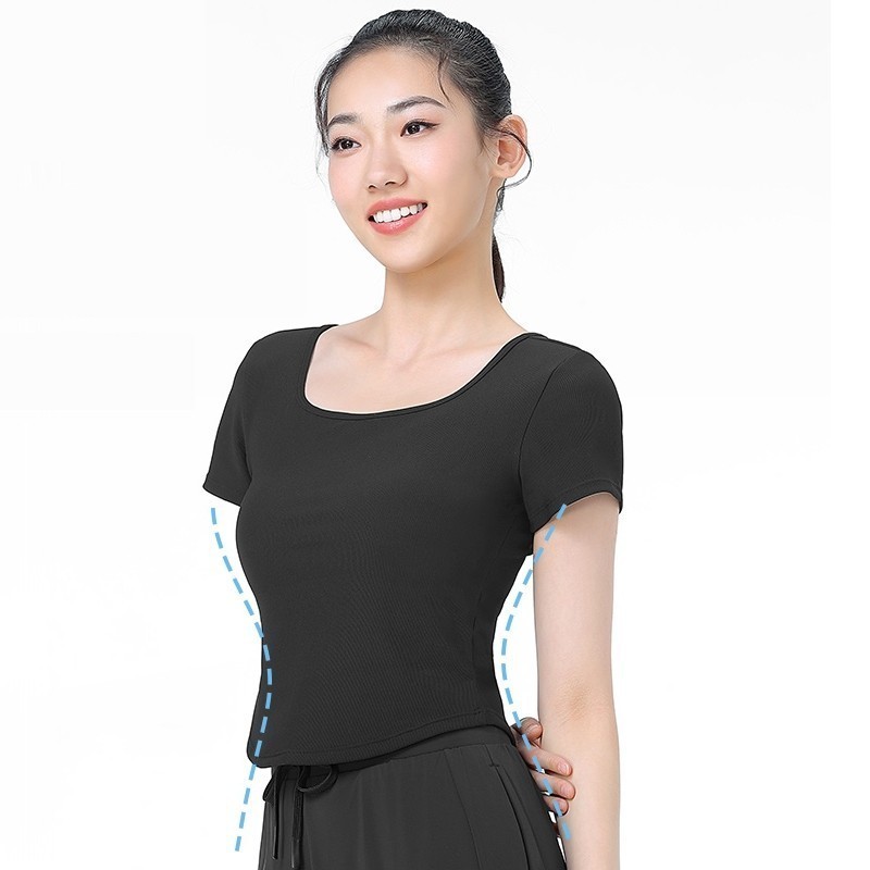 Ảnh Áo thun CAMEL CROWN chạy bộ thể thao ngắn tay thoáng khí nhanh khô dành cho nữ 2