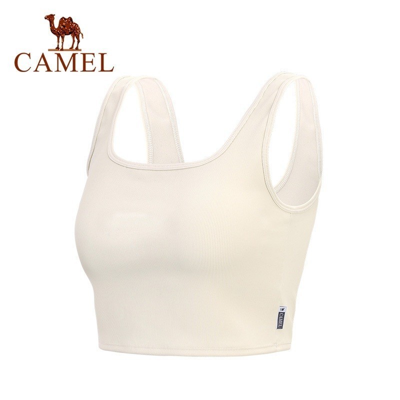 Ảnh CAMEL CROWN Yoga Mặc Áo Vest Nữ Thoáng Khí Thể Dục Mặc Áo Khoác Ngoài Huấn Luyện Thể Thao Lưng Làm Đẹp 3