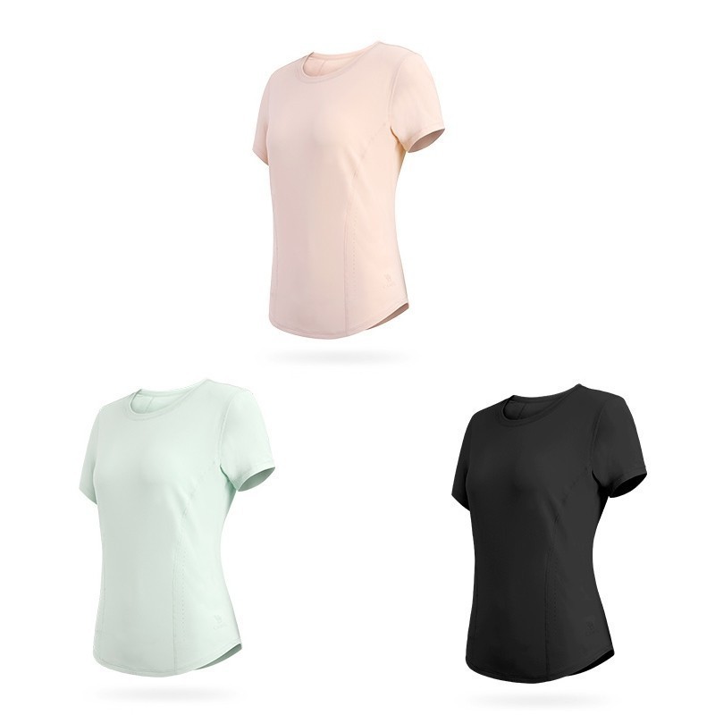 Ảnh Áo thun chạy bộ chống nắng khô nhanh CAMEL CROWN Yoga Wear dành cho nữ 1