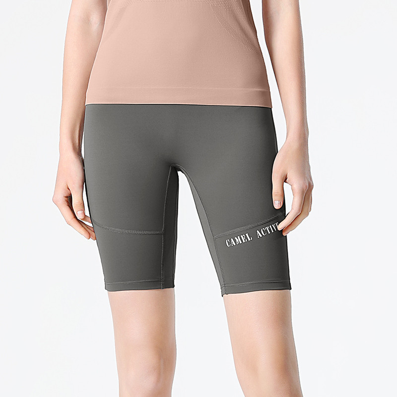 Ảnh Quần short CAMEL CROWN bó sát nâng mông dùng tập thể dục thể thao/ yoga cho nữ 2