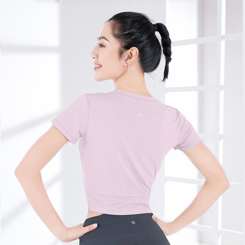 Ảnh Áo thun thể thao CAMEL CROWN ngắn tay thời trang năng động cho nữ 3