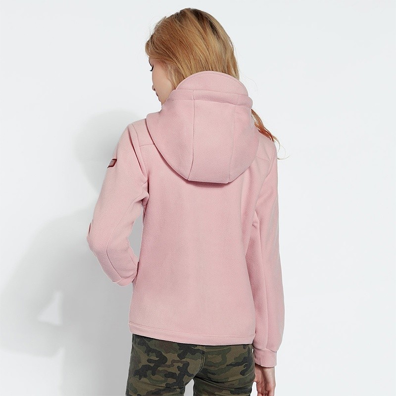 Ảnh CAMEL CROWN Áo Hoodie Lông Cừu Ấm Áp Thời Trang Cho Nữ 2