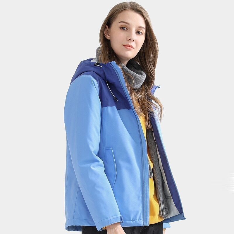 Ảnh Áo Khoác Leo Núi Chất Liệu Cotton Chống Gió / Thấm Nước Dành Cho Nam Và Nữ 4