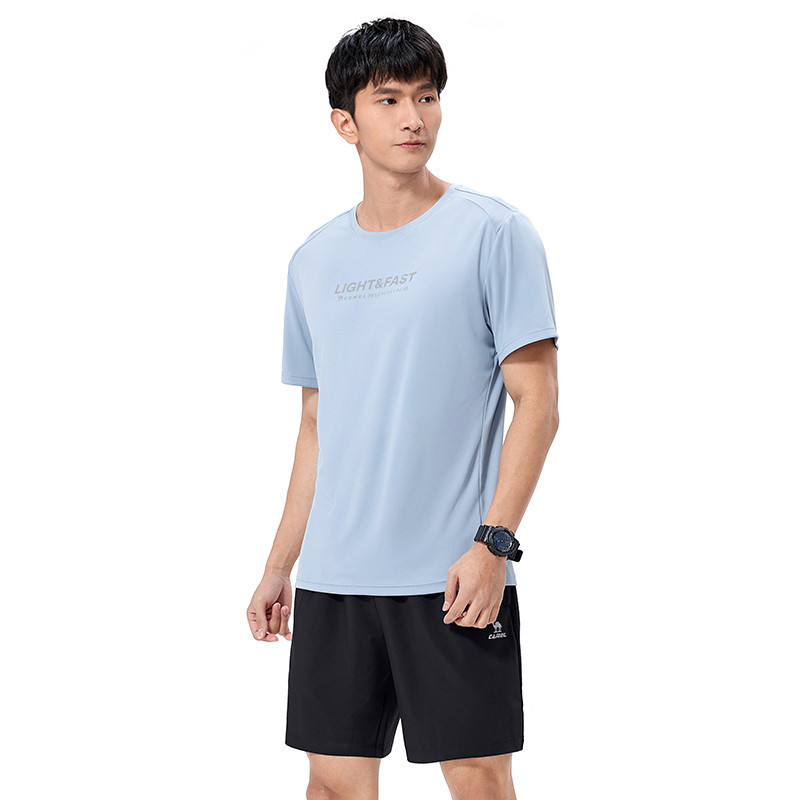 Ảnh Bộ Quần Áo Thể Thao Chống Tia UV Chất Vải Khô Thoáng Nhanh Thời Trang Năng Động Cho Nam 3