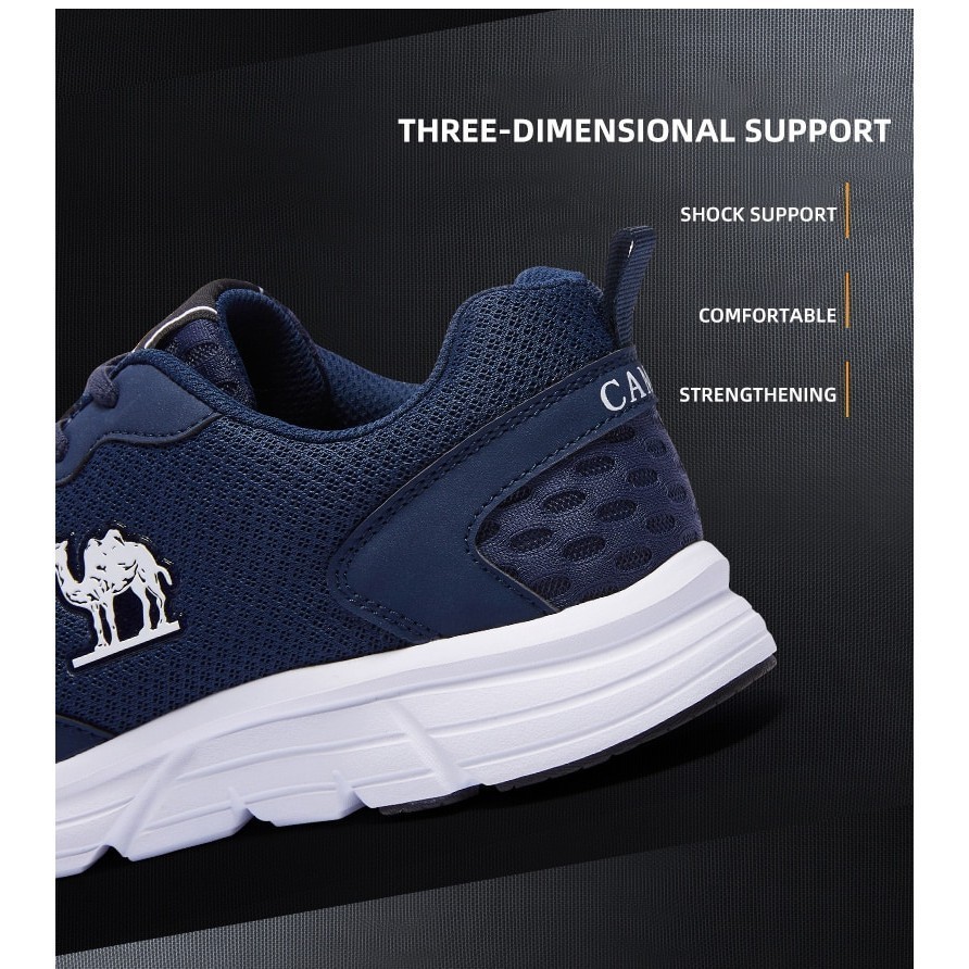 Ảnh Giày thể thao CAMEL CROWN phối lưới thoáng khí phong cách năng động cho nam 3