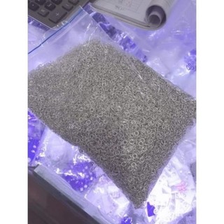 Khóa tròn bạc ta - chốt khoá bạc - jena sliver