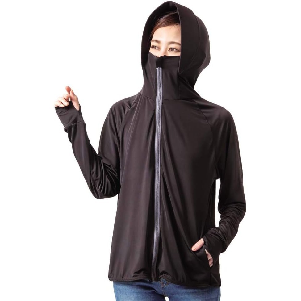 Direct from Japan ALPHAX UV Protective Hoodie Shine Ultraviolet rays ...