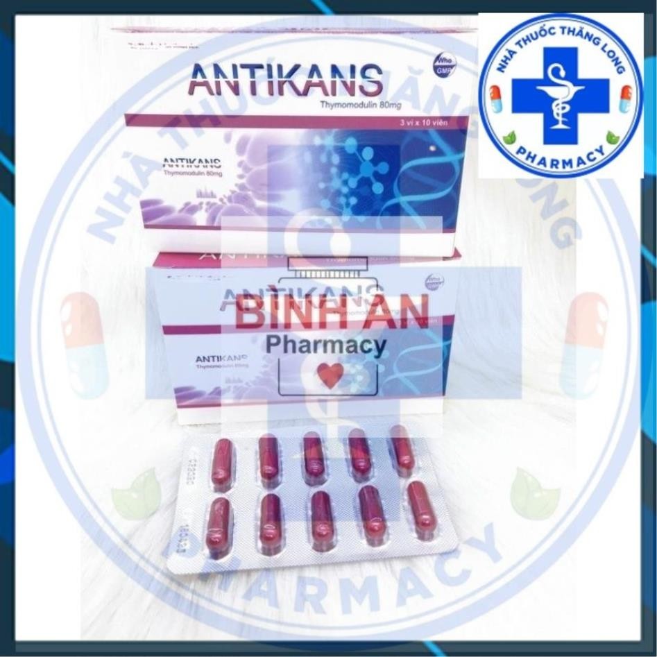 Antikans Thymodulin 80mg hộp 3 vỉ x 10 viên | Shopee Việt Nam