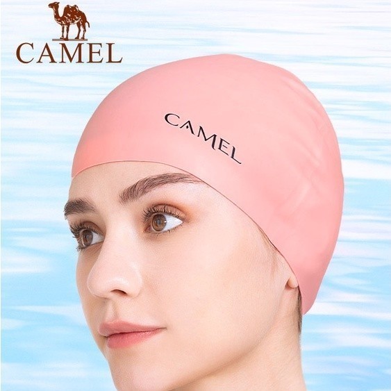 Ảnh Mũ bơi CAMEL CROWN bằng silicon chống nước bảo vệ tai chuyên nghiệp 4