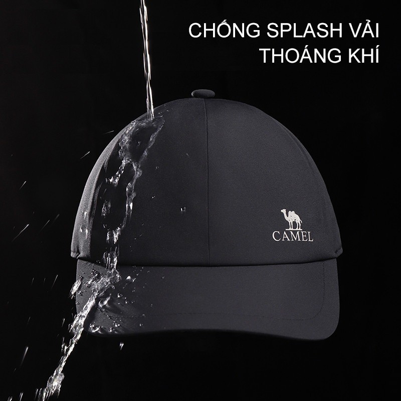 Ảnh Mũ bóng chày ngoài trời CAMEL CROWN dành cho nam và nữ Mũ mềm chống nắng 4