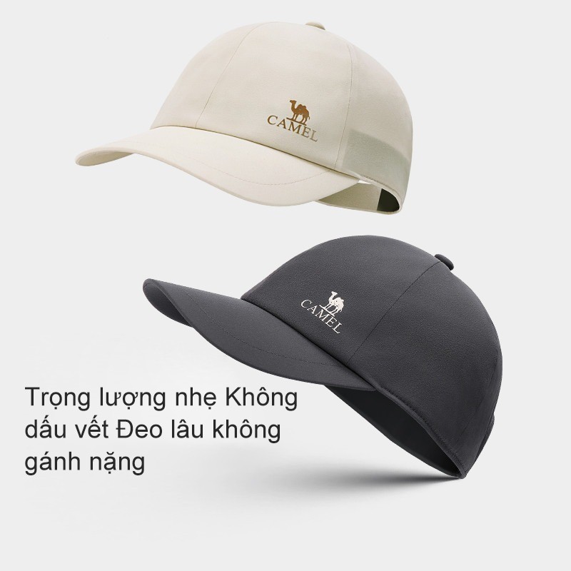 Ảnh Mũ bóng chày ngoài trời CAMEL CROWN dành cho nam và nữ Mũ mềm chống nắng 3
