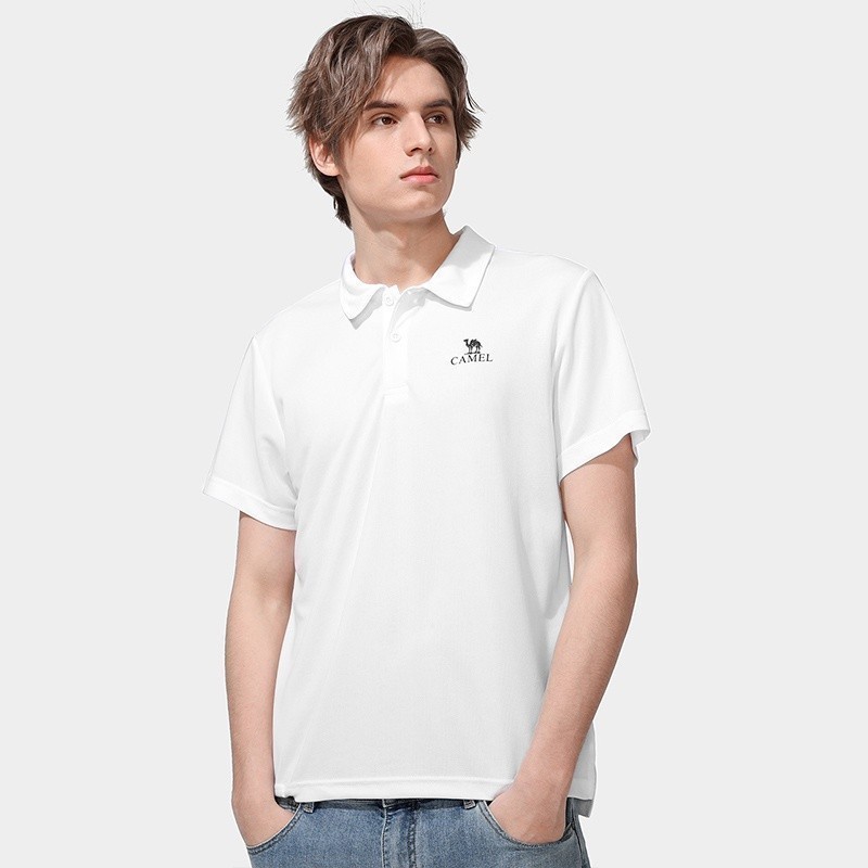 Ảnh Áo thun polo CAMEL CROWN ngắn tay nhanh khô chất lượng thời trang cao cấp cho nam 4