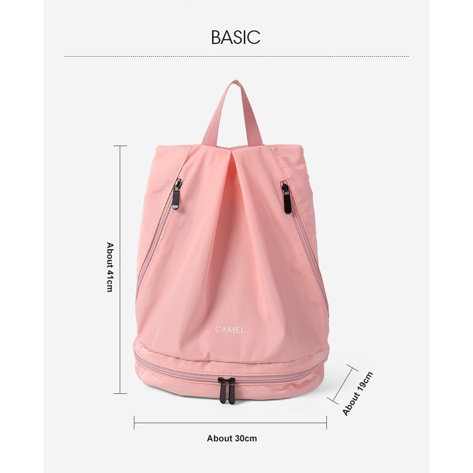 Ảnh Balo CAMEL CROWN đựng đồ đi bơi chống thấm nước có chia ngăn khô và ướt tiện dụng 4