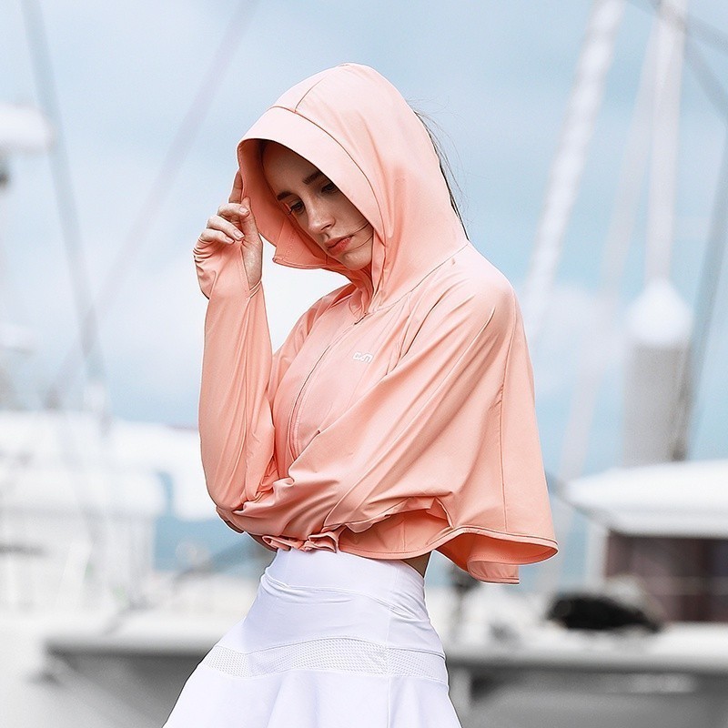 Ảnh Áo khoác CAMEL CROWN chống nắng chống tia UV phong cách thể thao thời trang cho nữ 2