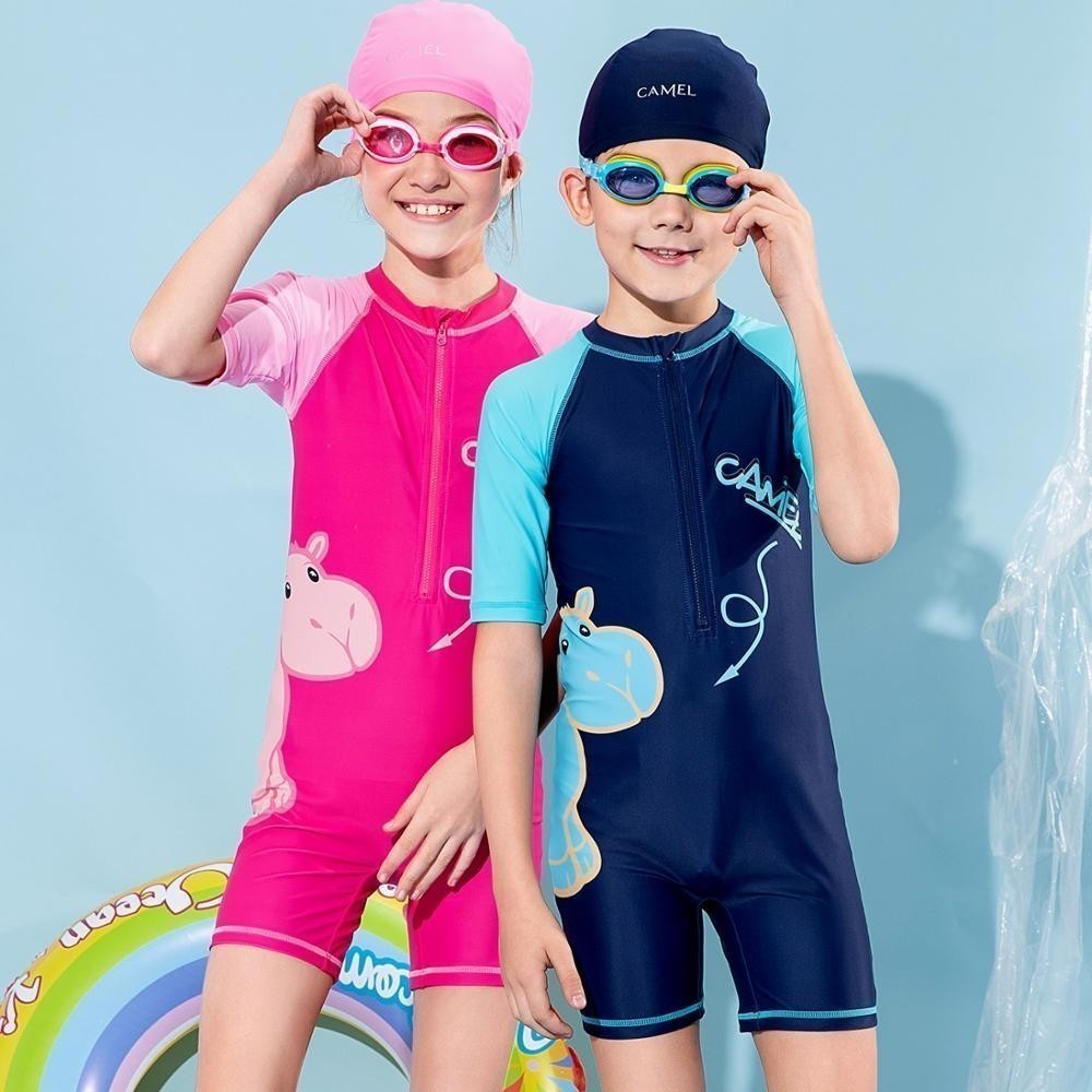 Ảnh Mũ bơi CAMEL CROWN bảo vệ tai màu sắc đơn giản chất lượng cao 3