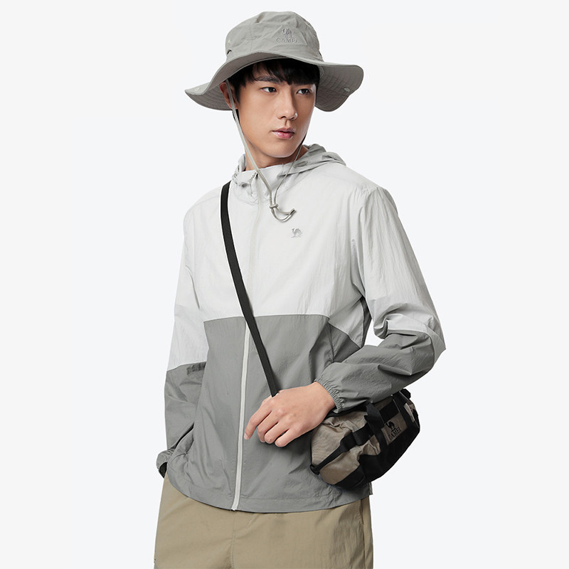 Ảnh Áo khoác CAMEL CROWN chống nắng vải lụa mát thoáng khí thời trang cao cấp dành cho nam nữ 2